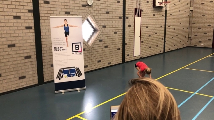 BLOC test - Zijwaarts verplaatsen
