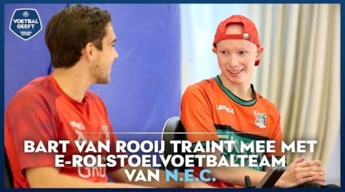 âš½ï¸ E-rolstoelvoetbalteam van N.E.C. | Voetbal Geeft
