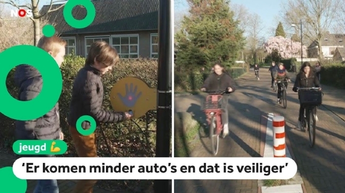 Lopend of met de fiets naar school en je krijgt... cadeaus!